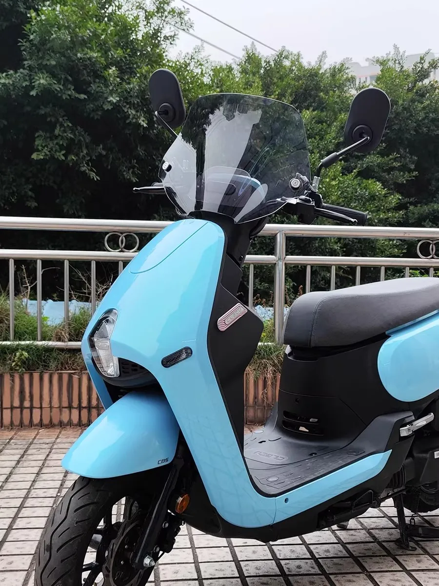 Immagine 4: Parabrezza per SYM CLBCU125 Hummingbird, accessori per la modifica del parabrezza anteriore Hummingbird 125, deflettore antivento