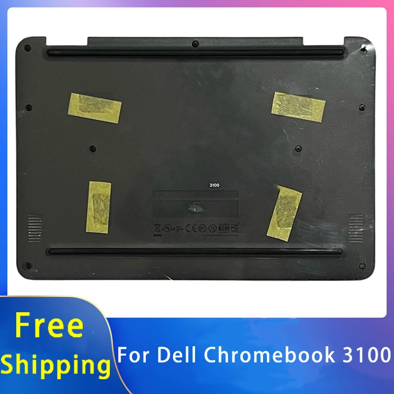 

New For Dell Chromebook 3100 ;Replacemen Laptop Accessories Bottom With LOGO Black 02RY30