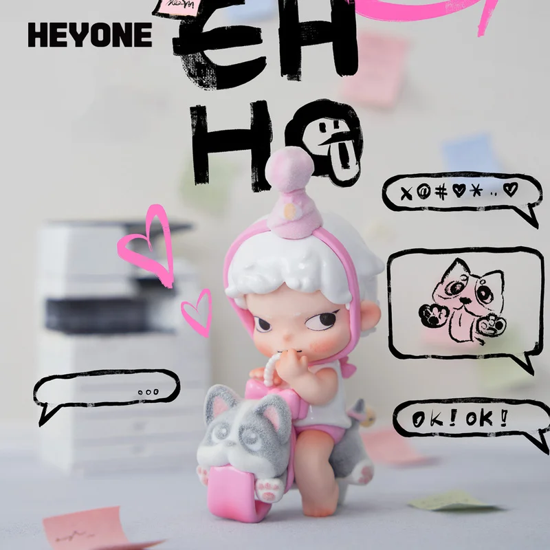 

Новый продукт в наличии Heyone Roll Office Crazy Art Catalog слепая коробка украшение для рабочего стола подарок-сюрприз на день рождения для девочки для друга