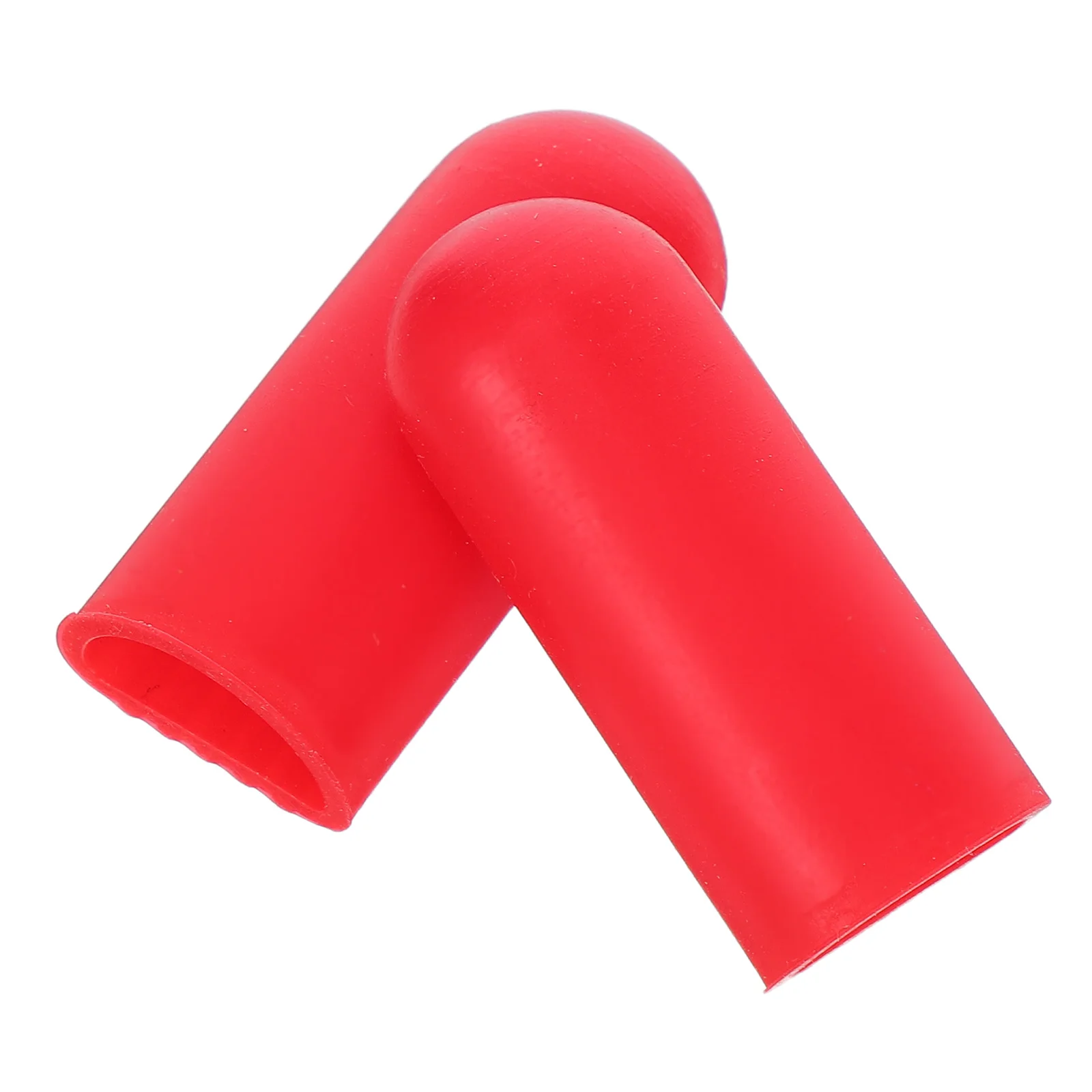 

2pcs Scooter Guard High Elasticity Silicone Kickstand Cover Antislip Parking Stand Accessories Red Scooter Foot Protective