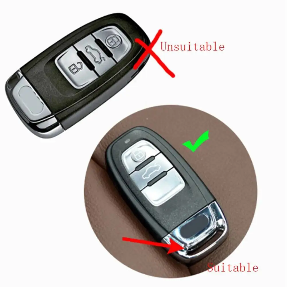 Car Remote Key Case Cover For Audi Q3 Q5 Q7 S4 S6 S7 S8 R8 A1 A3 8V A4 B8 B9 A5 A6 C7 A7 A8 For Voge SR1 Key Holder Accessories view 3