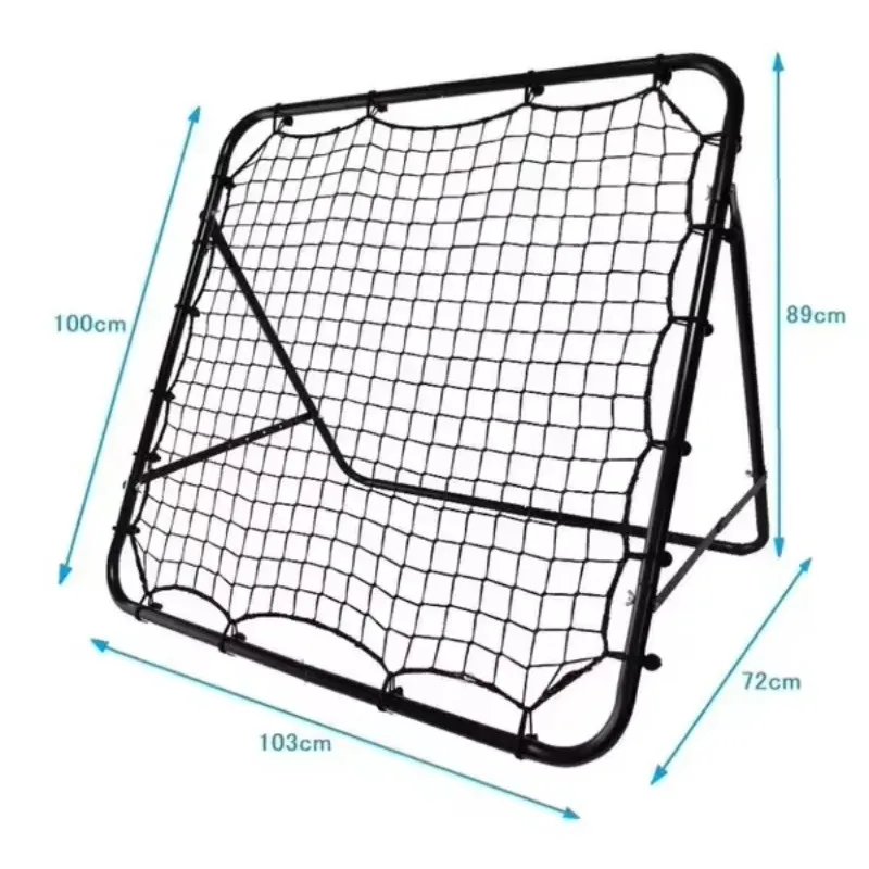 

1 Portable Soccer Rebounder Bounce Back Net Volleyball Baseball Rebounder Net Football Rebounder Board 2025