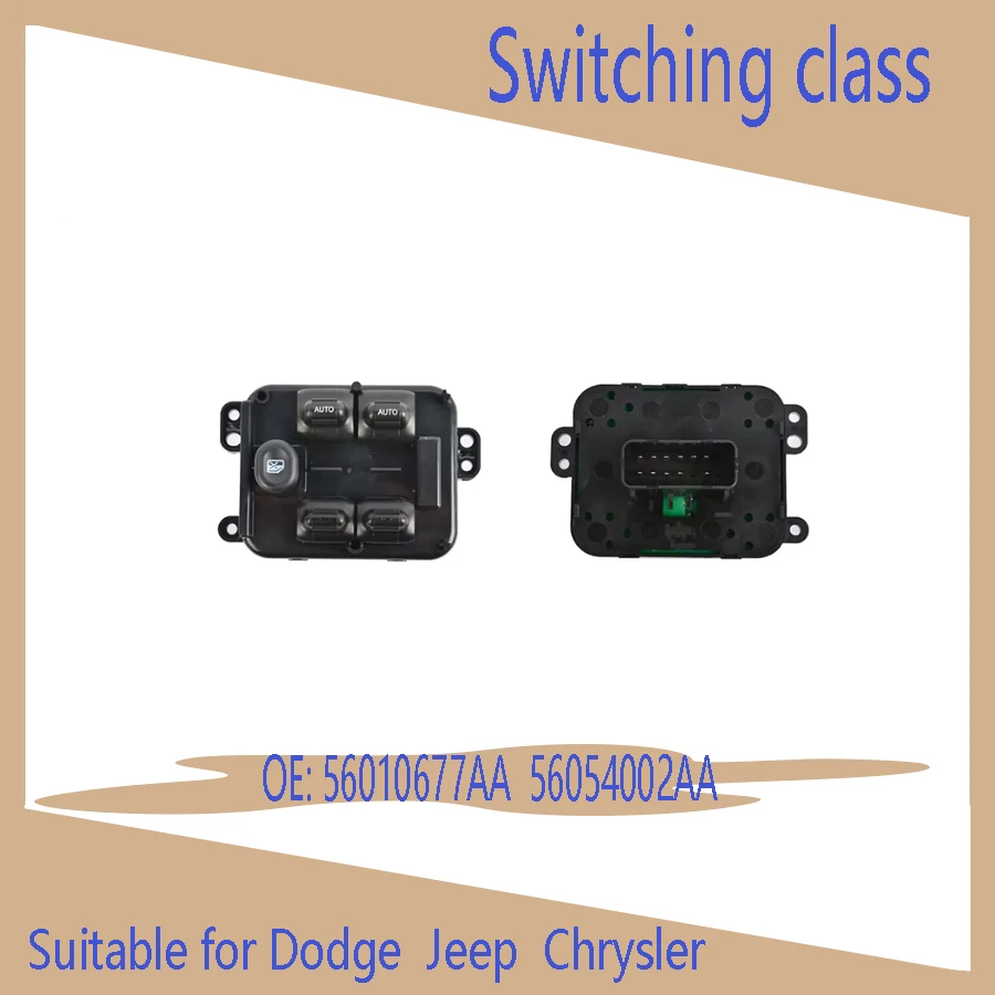 Suitable for Dodge 56010677AA Jeep 56054002AA Chrysler 56010090AD Window Lift 11 Pin Switch 2005 2006 2007 Auto Parts