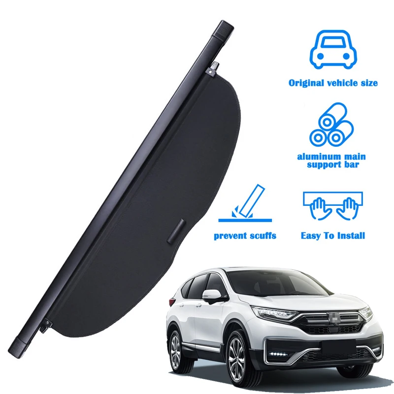 

Выдвижная крышка багажника для Honda CRV 2017-2021, занавеска багажника, крышка багажника, выдвижная крышка багажника автомобиля, защитный щиток Sunsha