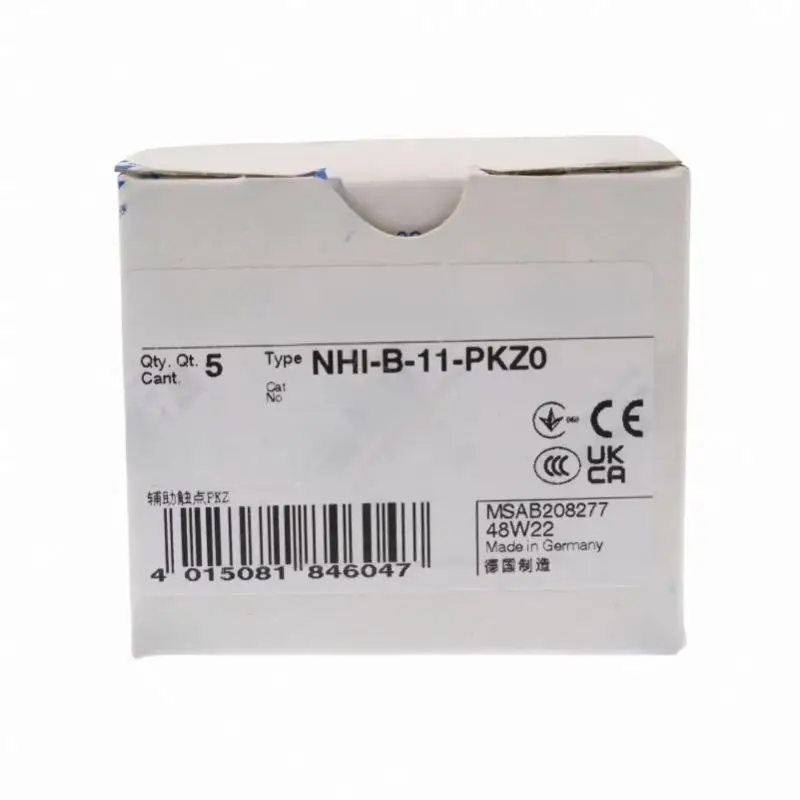 

In Stock Brand New Original NHI-B-11-PKZ0 Circuit Breaker Auxiliary Contacts