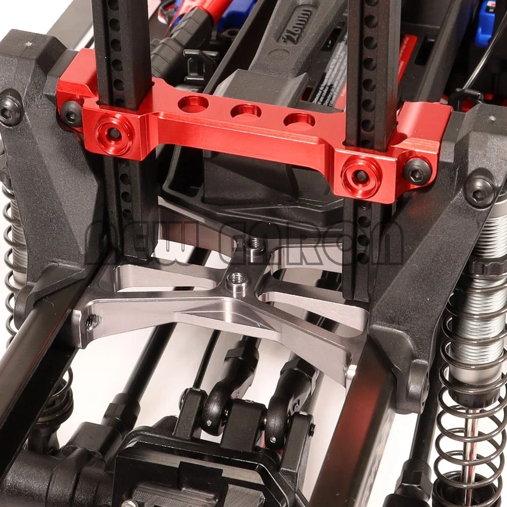 Aluminum Alloy Rear Chassis Crossmember Brace #8239 for RC Crawler Car 1/10 Traxxas TRX-6 TRX6 TRX-4 TRX4 view 4