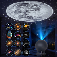 Galaxy Starry Sky Projector Moon Nebula Led Lamp Night Light Galaxy Projector Starry Sky Room Bedroom Decoration Kids Gifts