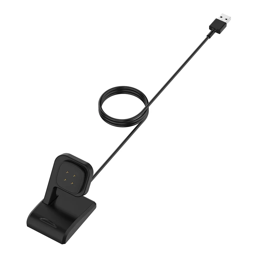 USB Charger For Fitbit Versa 3 4 Fitbit Sense 1 2 Smart Watch Replacement Charging Cable Dock Station