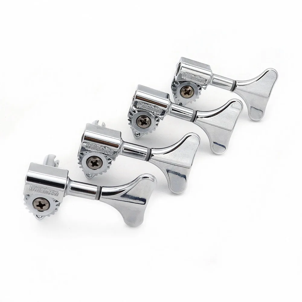 1set Bass Guitar Tuning Pegs Guitar Machine Heads Tuners Wilkinson WJB-750 2R2L/4L/4R 3 Coloer