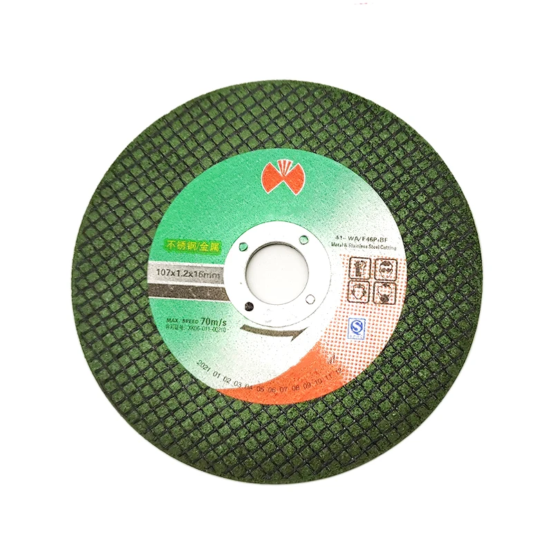 107mm Metal Cutting Disc Angle Grinder Grinding Wheel Stainless Steel Grinding Cutting Disc Blade Wheel Resin Double Mesh