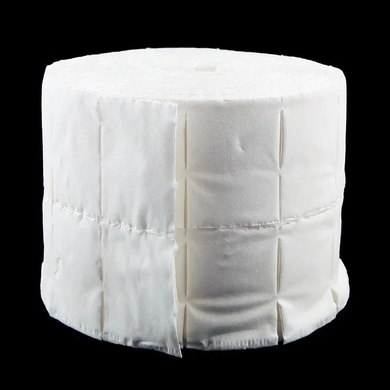 300 pçs toalhetes de unhas sem fiapos almofadas branco macio absorvente esmalte gel removedor toalhetes dicas da arte do prego limpeza limpar ferramenta do salão de beleza