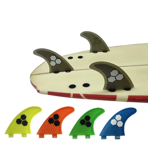 Upsurf-Multicalor-Tri-Fins-Surfs-Set, FCS-Flossen, S, M, L, Surf-Surf, Surfplatte, Triebwerk, Kajakstabilisator, Doppellaschen, 1 Flossen 8 Hauptverkäufe FCS FCS 1 - №3