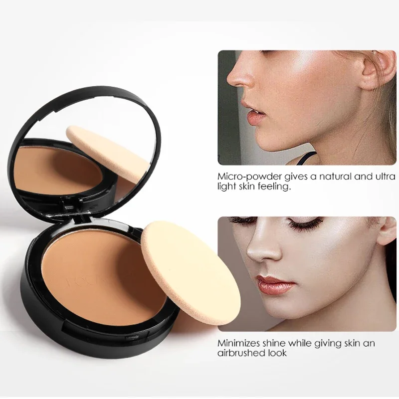 3 Colors Face Powder Bronzer Highlighter Shimmer Brighten Palette Contour Pressed Powder Face Makeup Cosmetics