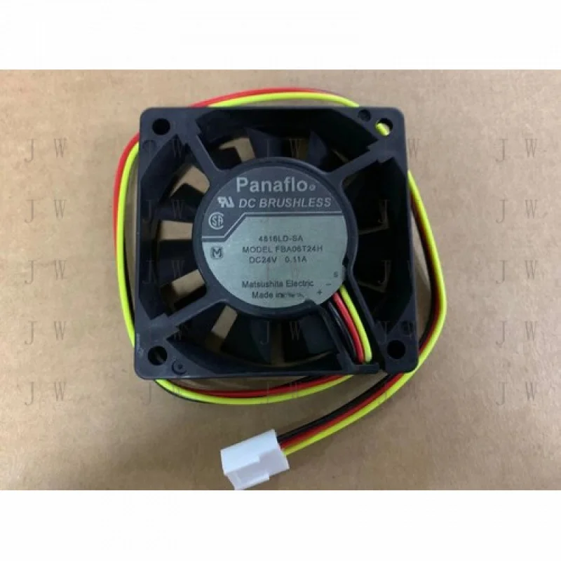 DDJ  1 PCS FOR Panaflo Fan FBA06T24H DC 24V 0.11A 60*60*15mm 3 Pin