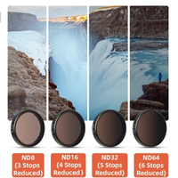 ND Lens Filter For DJI Osmo Action 5 ProAction 4 3 Aluminium Alloy Frame MCUV CPL ND8 ND16 ND32 ND64 Filter Action Accessories