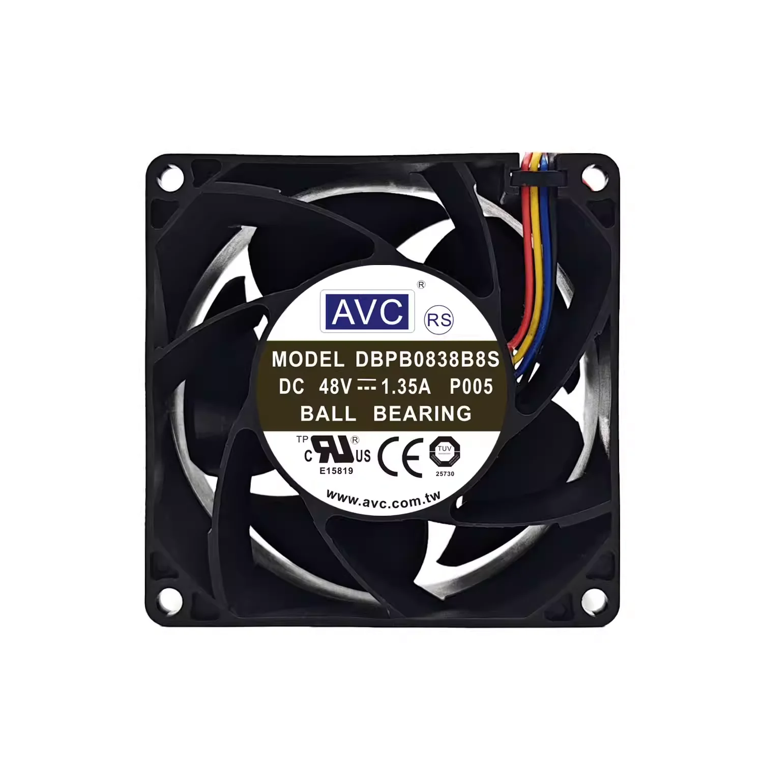 

New For Original AVC DBPB0838B8S 48V 1.35A 4-Wire High-Volume Cooling Fan 8CM