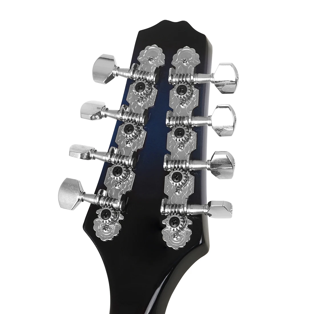 8-String Blue Mandolin, IRIN 8-String Instrument for Beginner, Acoustic Guitar Alternative, Rosewood Fretboard
