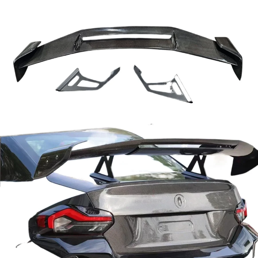 

Real Carbon Fiber ADR Style Rear Trunk Spoiler Boot Wings for G80 M3 G82 M4 G87 M2 2021UP Carbon Trunk Wing Car Styling