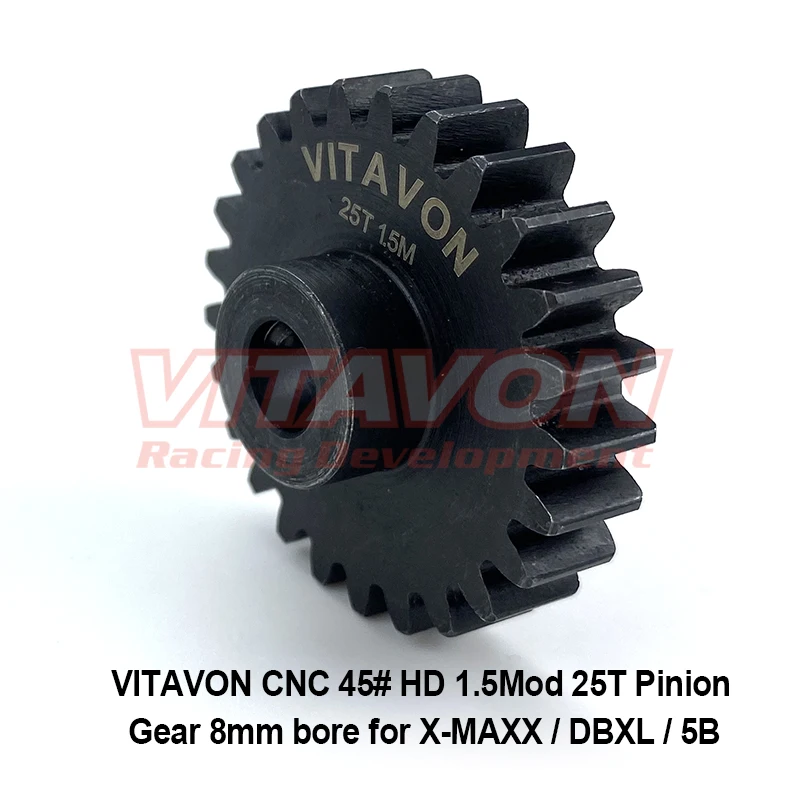 Vitavon CNC Alu i HD 45 # stalowy regulowany palec u nogi do zestawu X-MAXX Traxxas