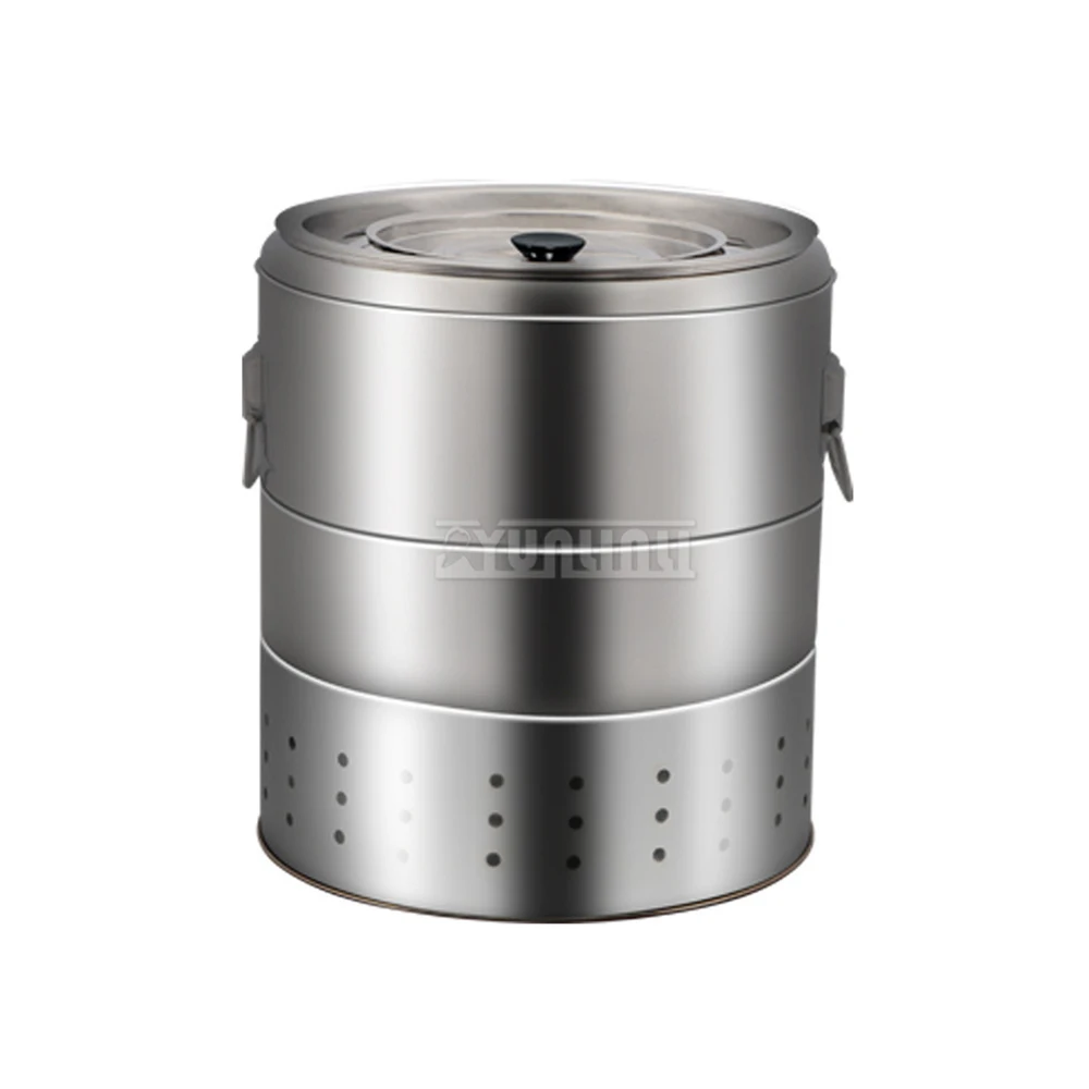 موقد أسياخ مشوي معلق بالفحم 28 سلاسل فرن جريل خارجي محمول بدون دخاني موقد شواء