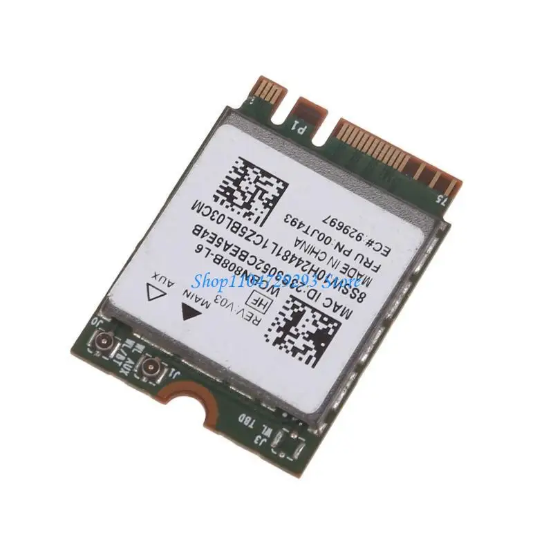 Y2GD Dual Band BCM94350Z 00JT493 การ์ดเครือข่าย WiFi ครึ่ง Mini PCIE 802.11AC 100MBPS Wireless WLAN