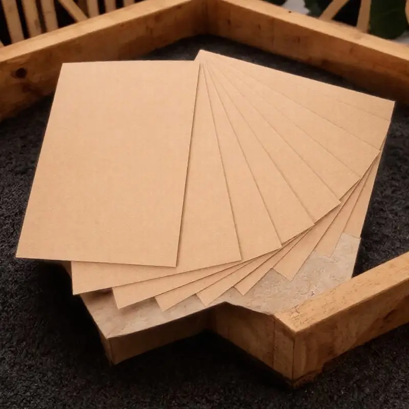 

10pcs Paper File Folder Kraft Documents Holder A4 File Organizer Office Home School Simple Design Professional Formal Use Ideal