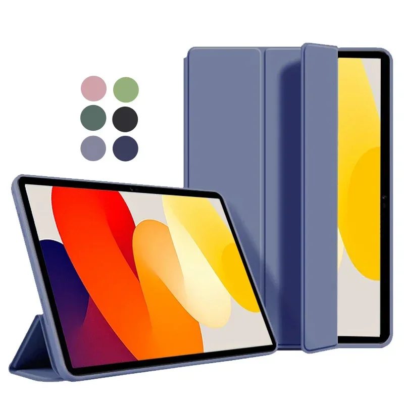 

For Xiaomi Redmi Pad RedmiPad SE Case 11inch Folding Stand Magnetic Soft TPU Back Tablet for Funda Xiaomi Redmi Pad SE 2023 Case