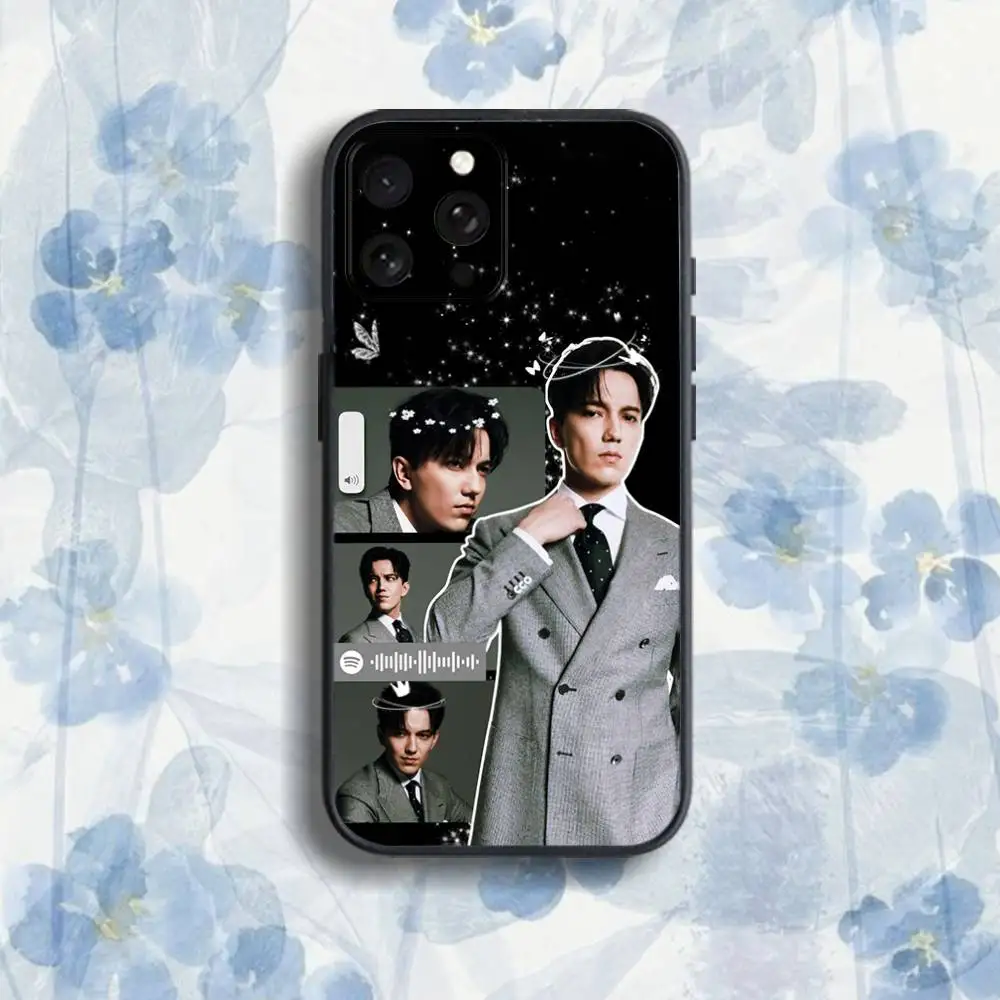 D-DimashS QudaibergenS Funda de teléfono para iPhone 17,16,15,14,13,12,Pro,Max,Plus,E,SE4,Air,Mini Caja blanda negra