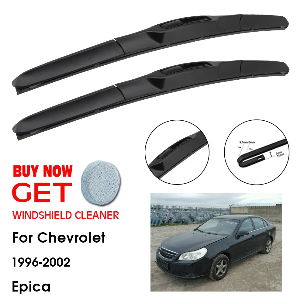 

Car Wiper For Chevrolet Epica 24"+18" 1996-2002 Front Window Washer Windscreen Windshield Wipers Blades Accessories