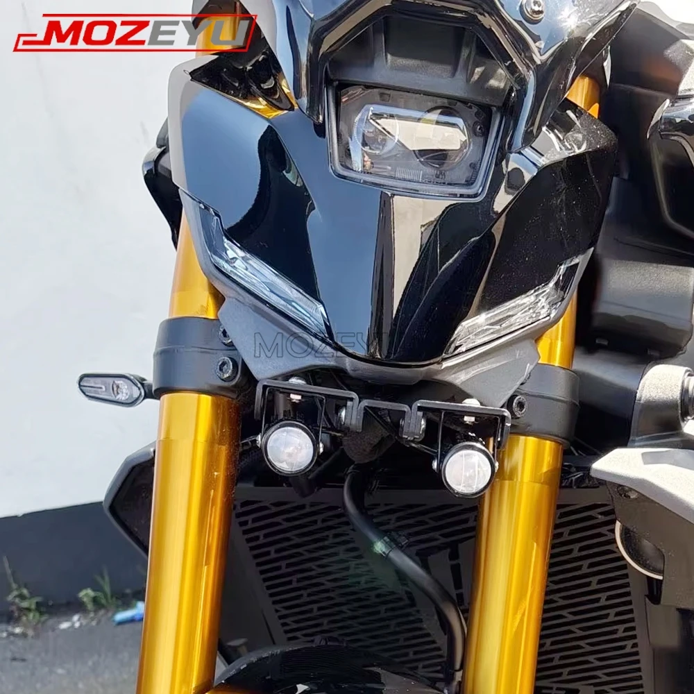 Motorcycle Spotlights Holder Fog Light Mounting Fog Lamp Support Accessoires For Yamaha MT09 MT-09 mt09 mt 09 2015-2020