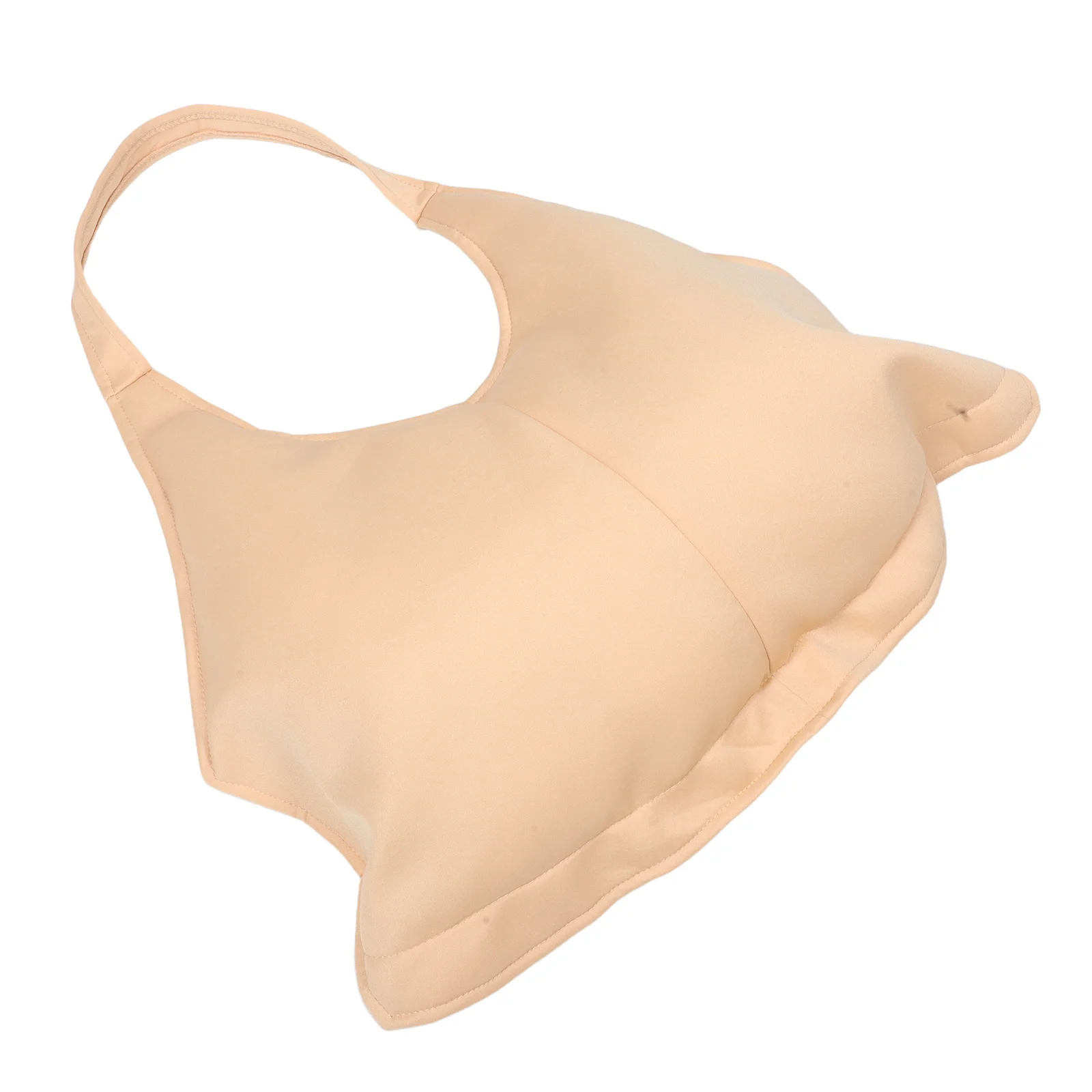 

Santa Claus Padded Belly Costume Accessory Soft Polyester Fiber Strap Holiday Parties Christmas Fake Belly Cosplay Prop