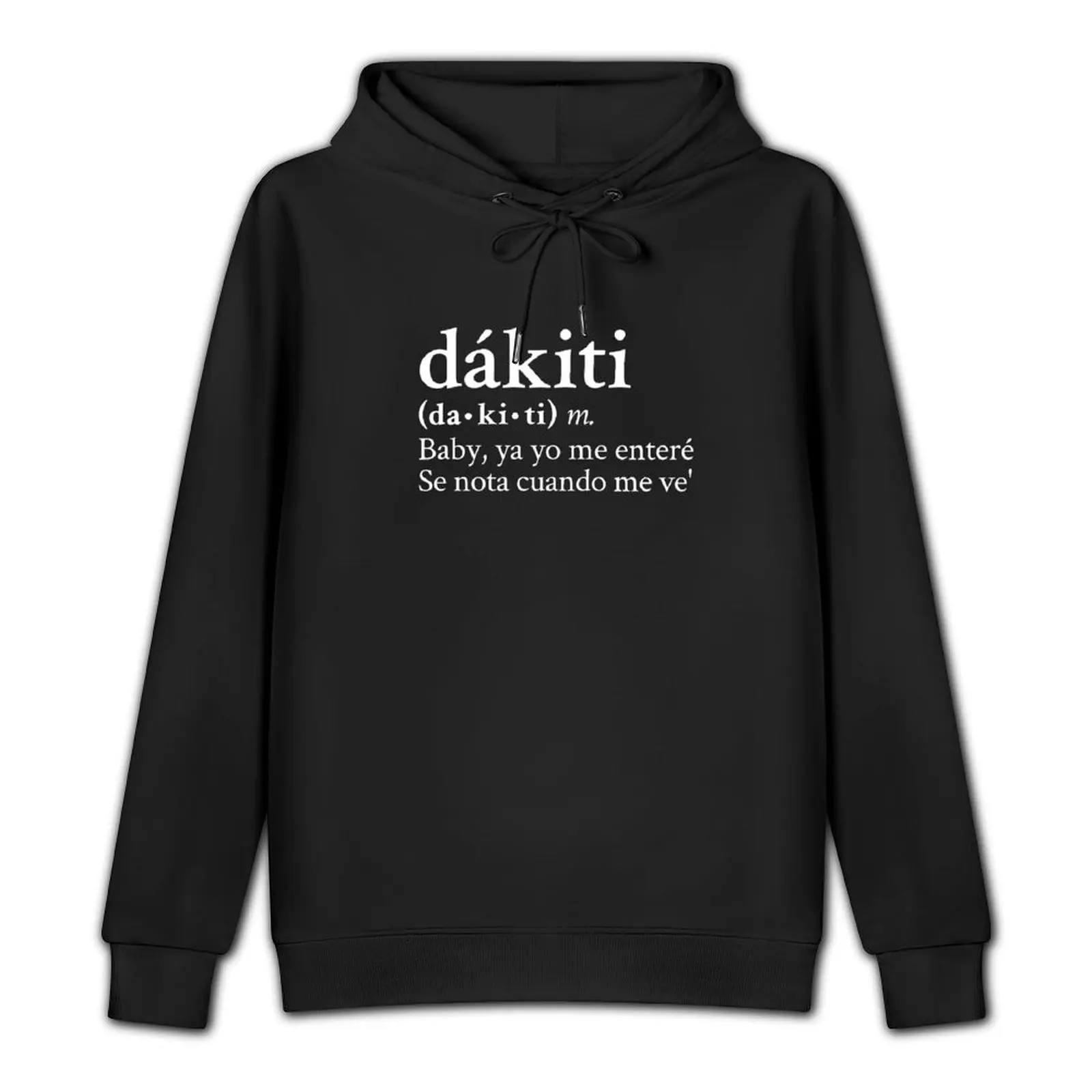 Dákiti by Bad Bunny Pullover Hoodie autumn pullover hoodies