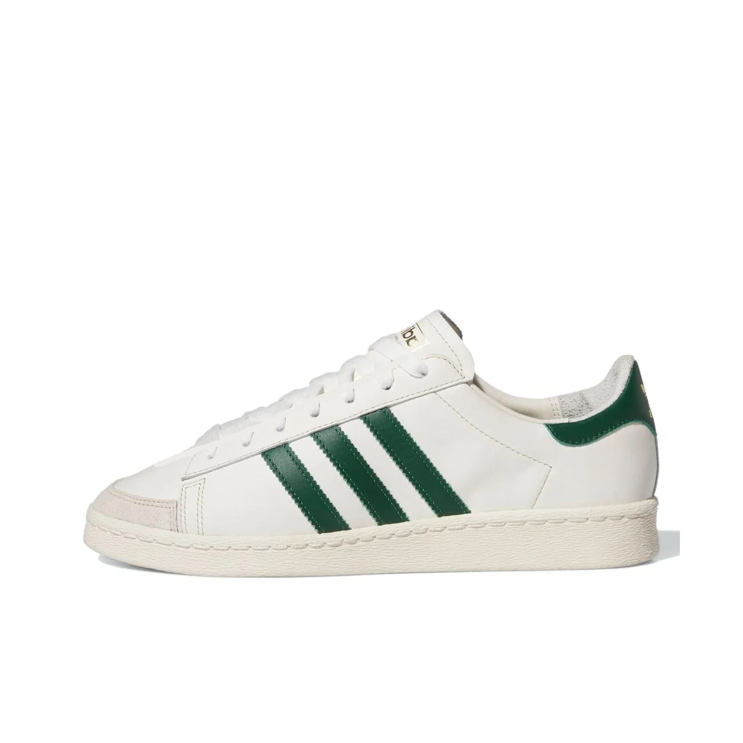 Adidas Originals JABBAR Slip Resistant Abrasion Resistant Low top Skateboard Shoes Unisex White Green IH5298