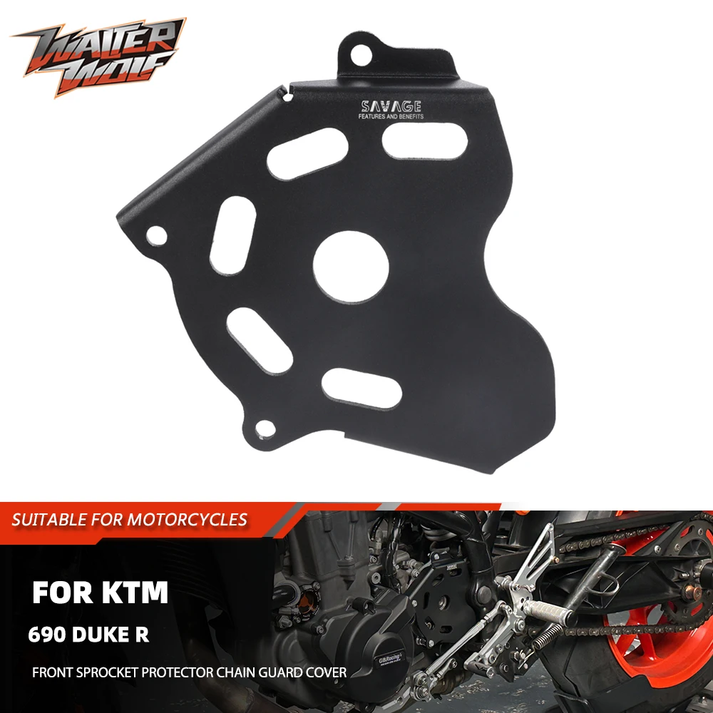 

Front Drive Sprocket Guard Cover For 690 Duke /R 690Duke 2014-2017 Engine Chain Protector Racing Parts Motorcycle Accessories