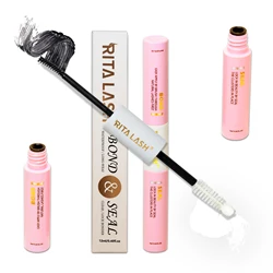 RITALASH 12ML Lash Bond & Overnight Sealer for Lash Clusters DIY Lash Extension Glue Lash Overnighter Black Lash Sealant 2 in 1