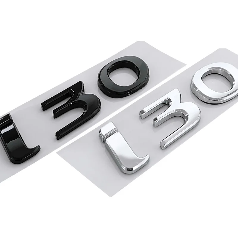ثلاثية الأبعاد ABS كروم أسود شعار i30 شعار رسائل لوحة ملصق مائي شارة صندوق السيارة لملحقات ملصق i30