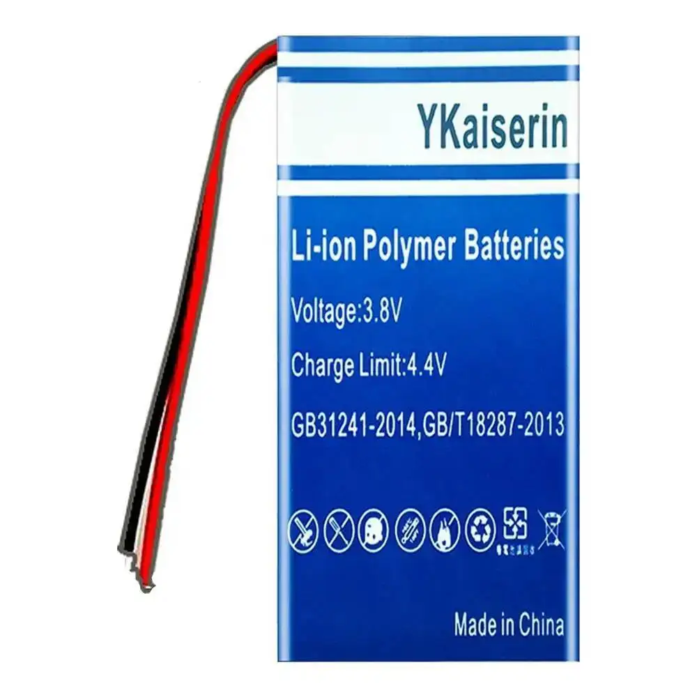 

High Capacity 900Mah Fit For 902040 Bluetooth Speaker Battery Durable