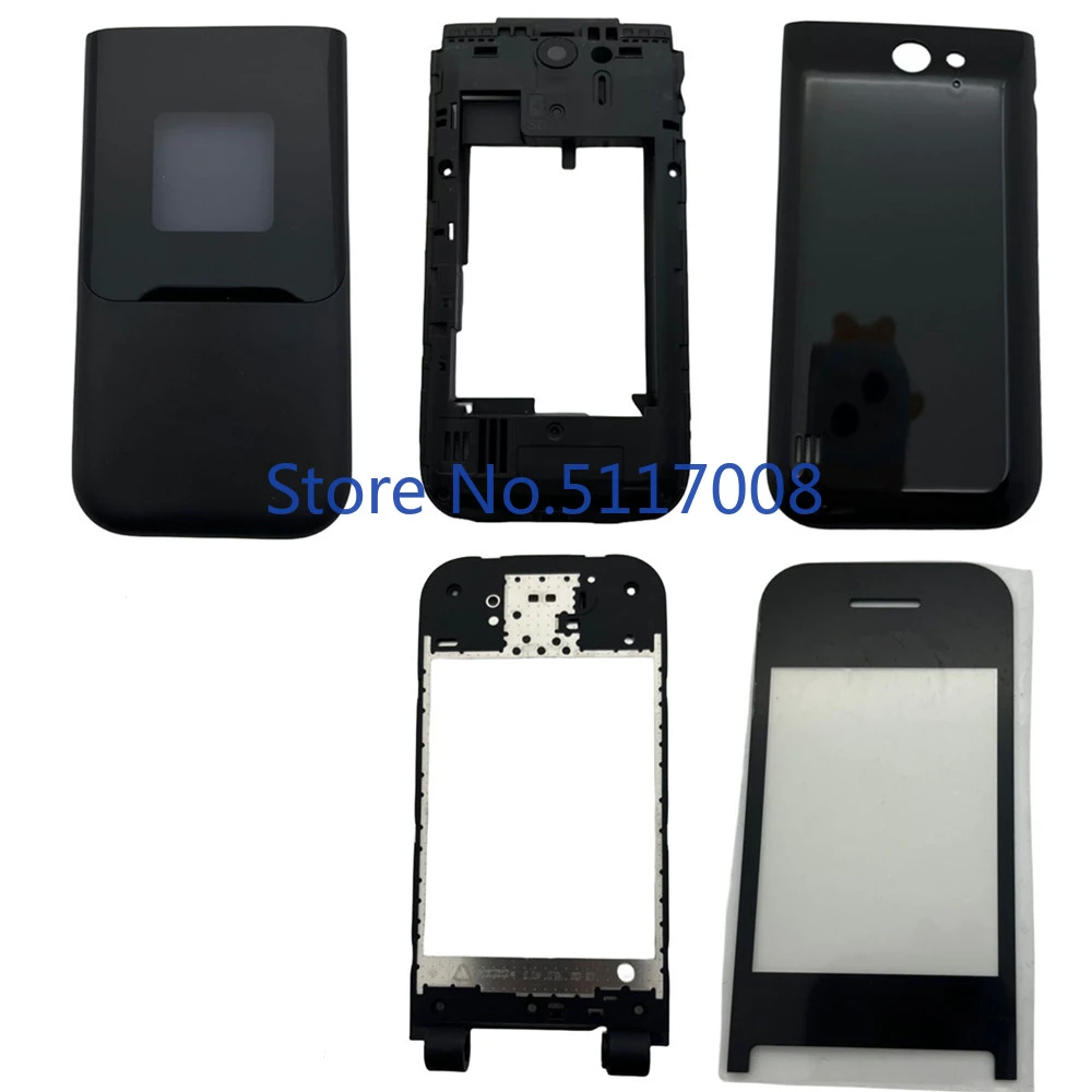 Full Housing for Nokia 2720 Battery Door Back Cover Middle Frame