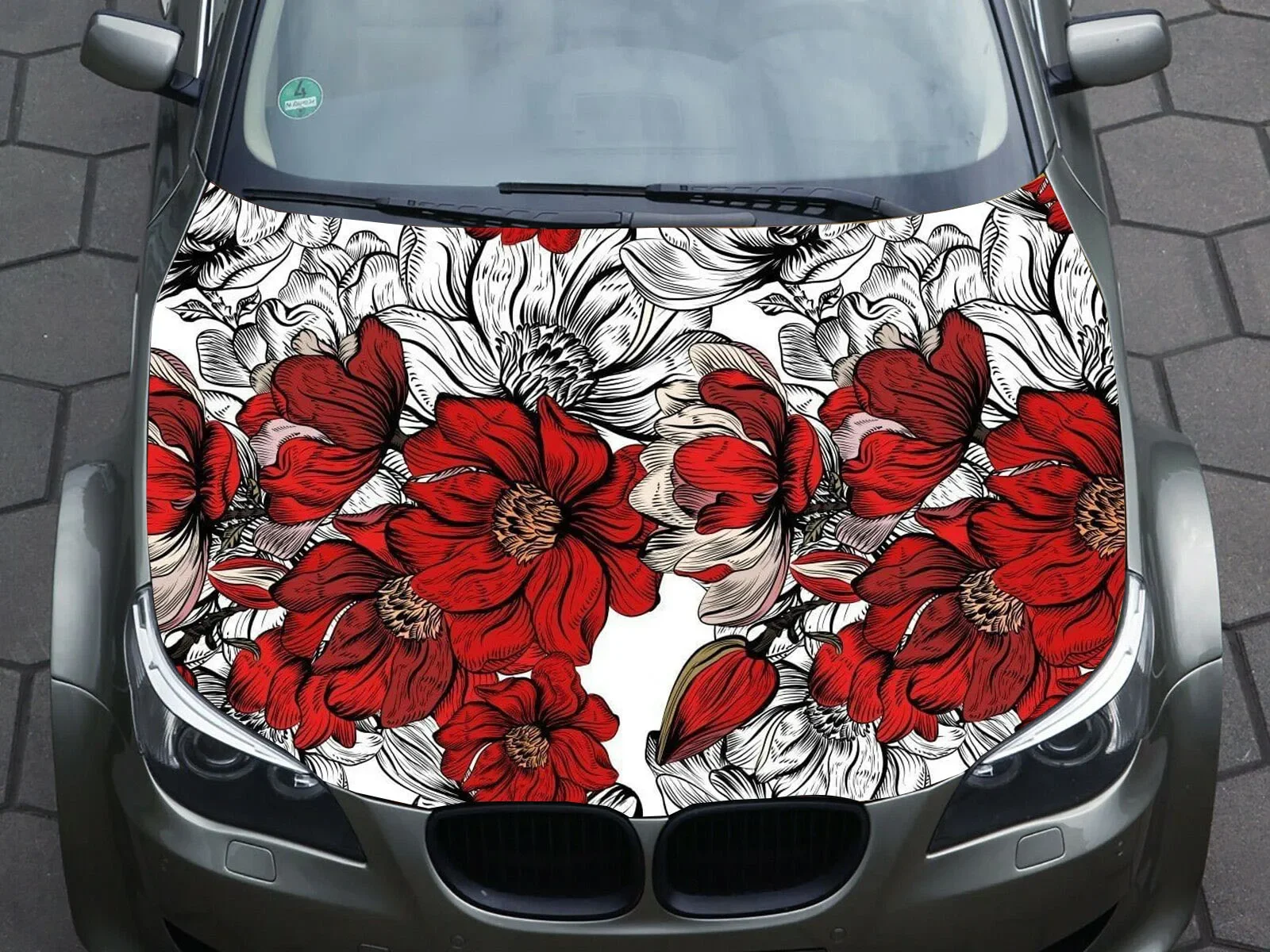Car Hood Decals Animal Vinyl Stickers Graphic Packaging Decals Truck Decals Truck Graphics Hood Decals, Dragon, F150, Jeep