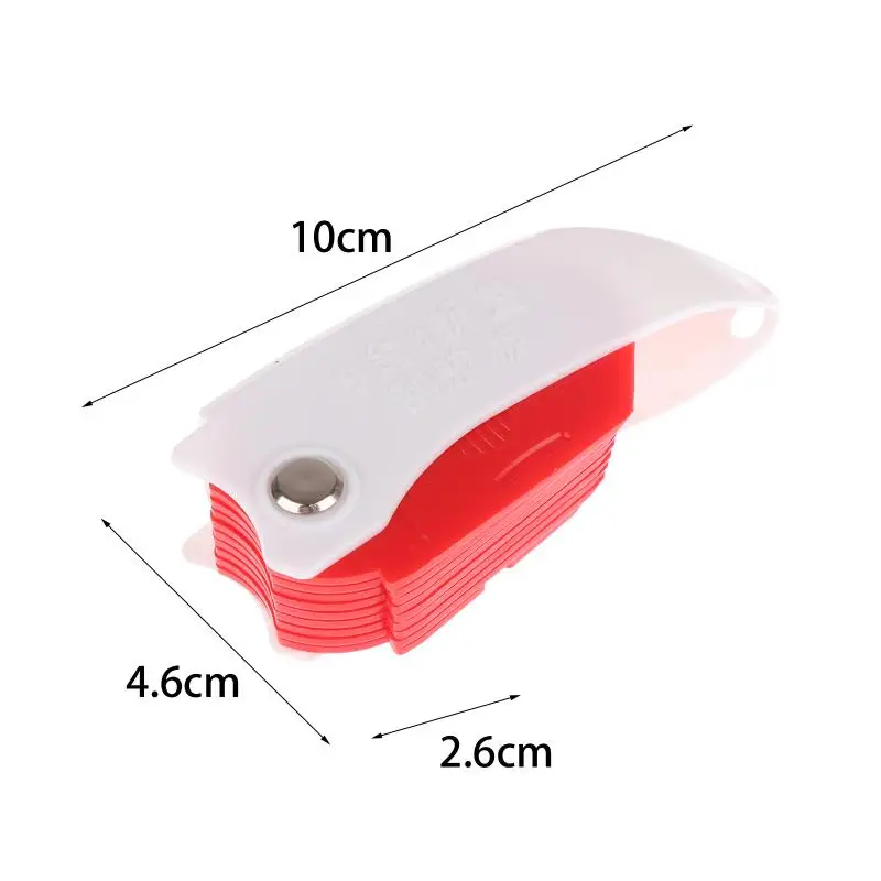 Residue Removal Adhesive Scraper, 9-in-1 Functionality for Glass and Trimming