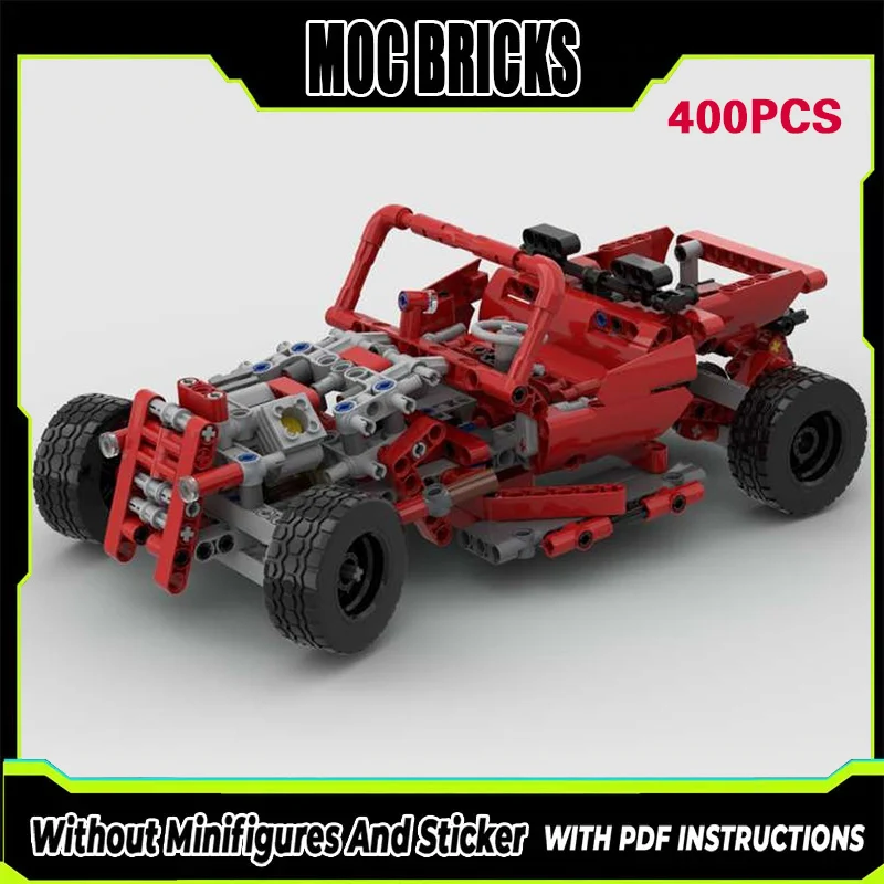 

Конструктор MOC: Модель городского автомобиля, винтажный модифицированный кабриолет, модульная технология, подарки, праздничный набор для сборки, детские игрушки