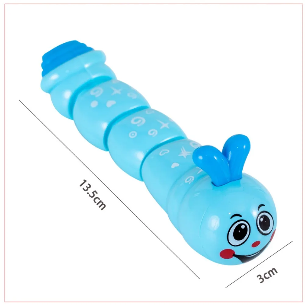 3/5 Pcs Cartoon Wind Up Caterpillar Children\'s Birthday Party Baby Shower Kindergarten Gift Gift Bag Filler Kids Reward Giveaway