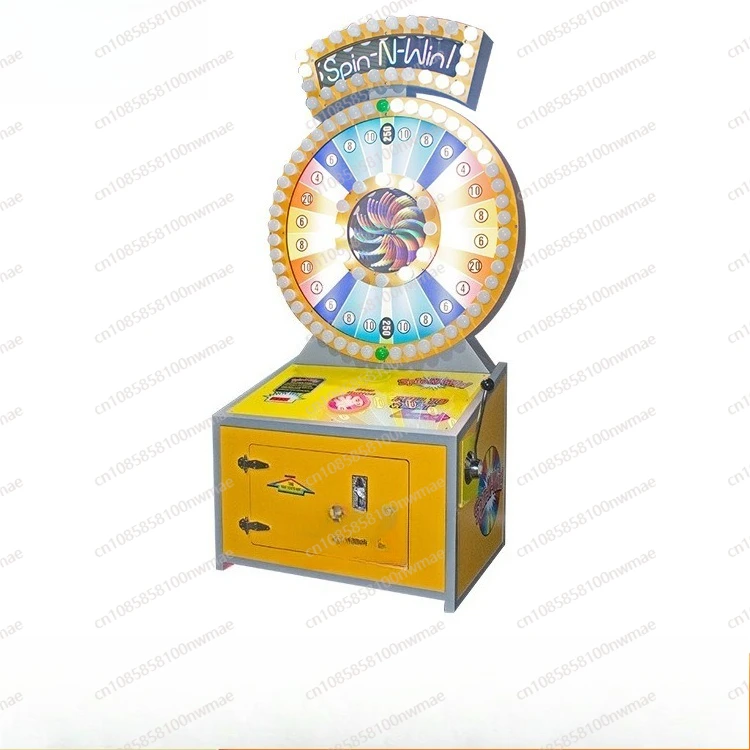 

Indoor children's lottery machine Large coin-operated scoring Rotary commercial game machine Entertainment video game equipment