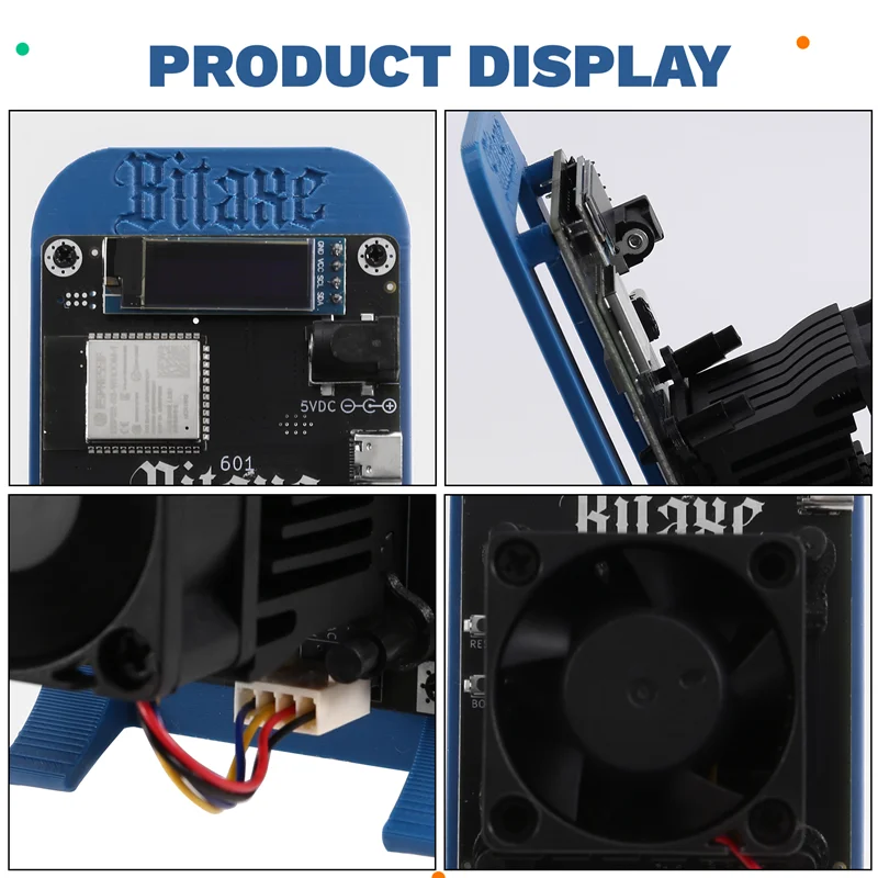 

AM-Bitaxe Gamma 601 Bitcoin Solo Miner 1.2TH/S 18-22W, BM1370 ASIC, Blue, Antminer S21 Pro, AU Plug