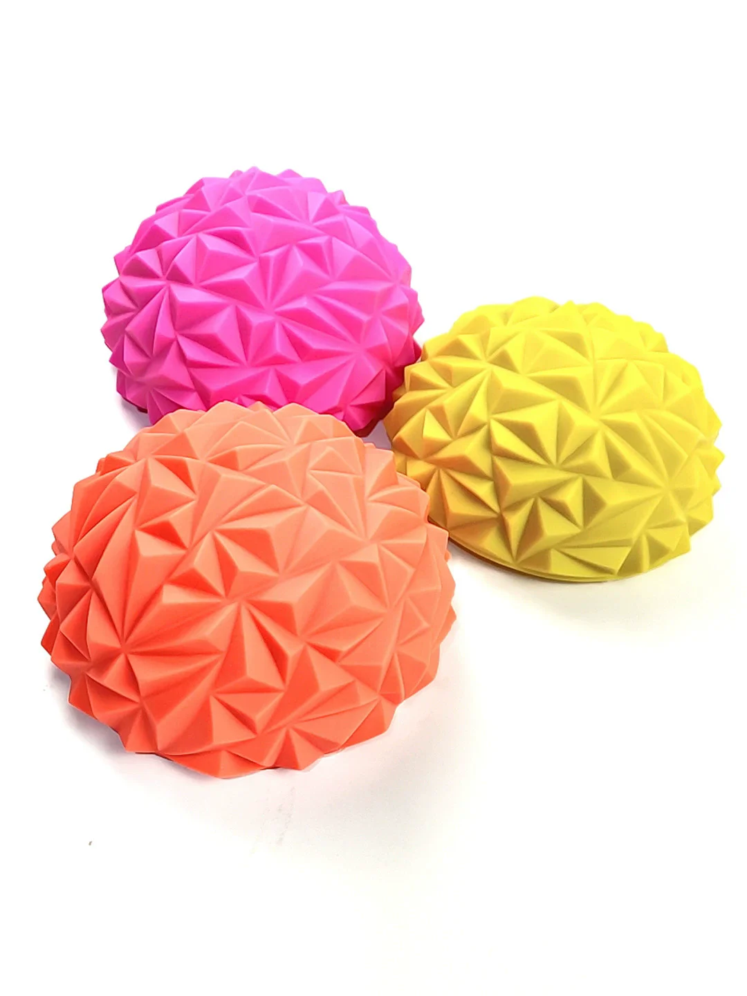 Kid Montessori Sensory Integration Training Yoga Exercise Pineapple Ball Inflatable Massage Point Half Fit Outdoor Sports Toy