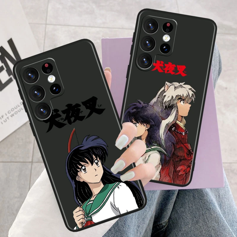 Inuyasha Sesshoumaru For Samsung M62 M52 M33 M32 M31 M30 M23 M22 M21 Note 20 10 9 8 Ultra Plus Lite Black Phone Case