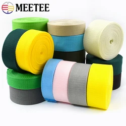 5M 20-50mm PP Polypropylene Webbing Tapes 1.1mm Thick Backpack Nylon Ribbon Safety Belt Decor Lace Sewing Bias Accessories