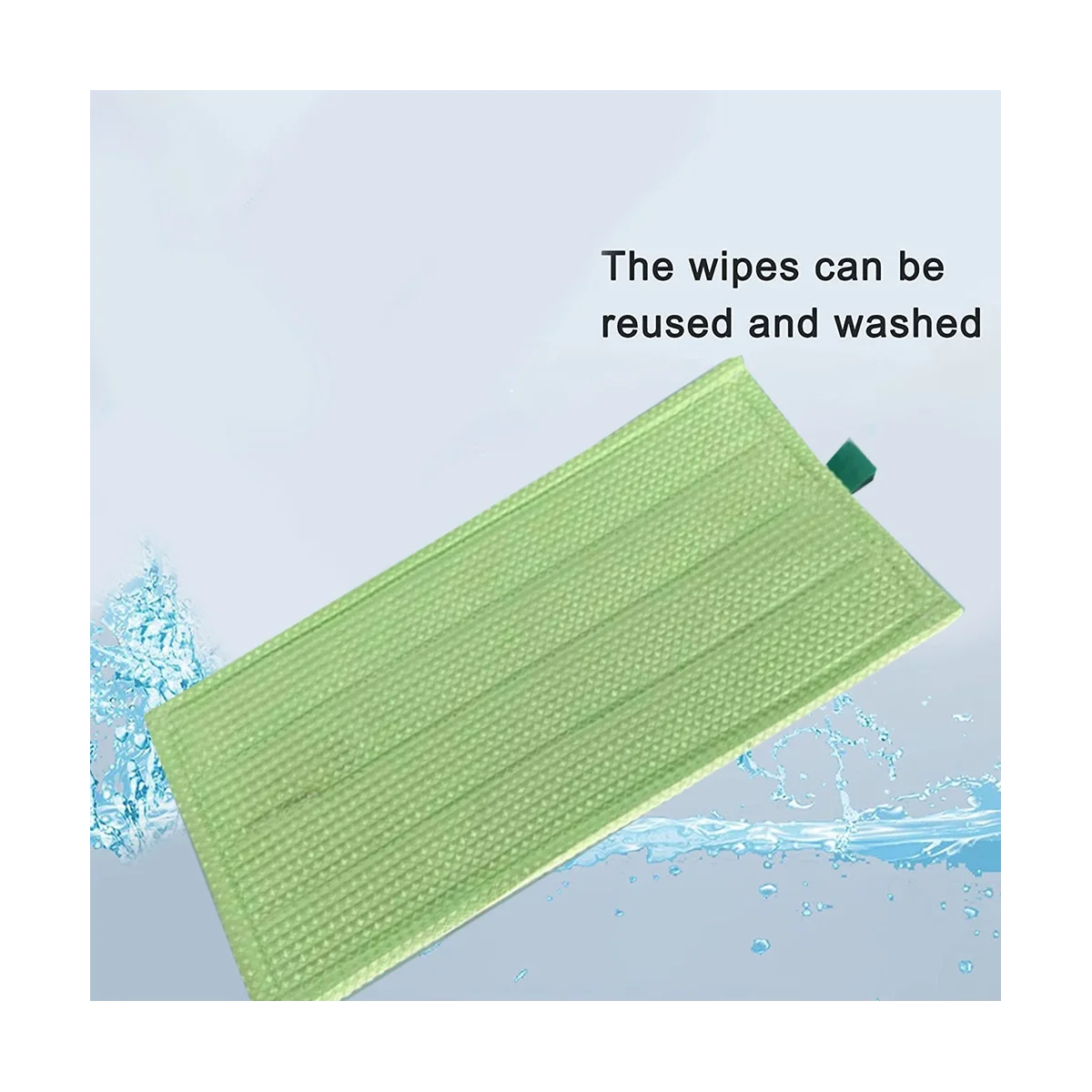 6PCS Mop Cloth for Vorwerk Kobold SP600 MF600 Vacuum Cleaner Spare Parts Accessories Wet & Dry Washable Mop Pad