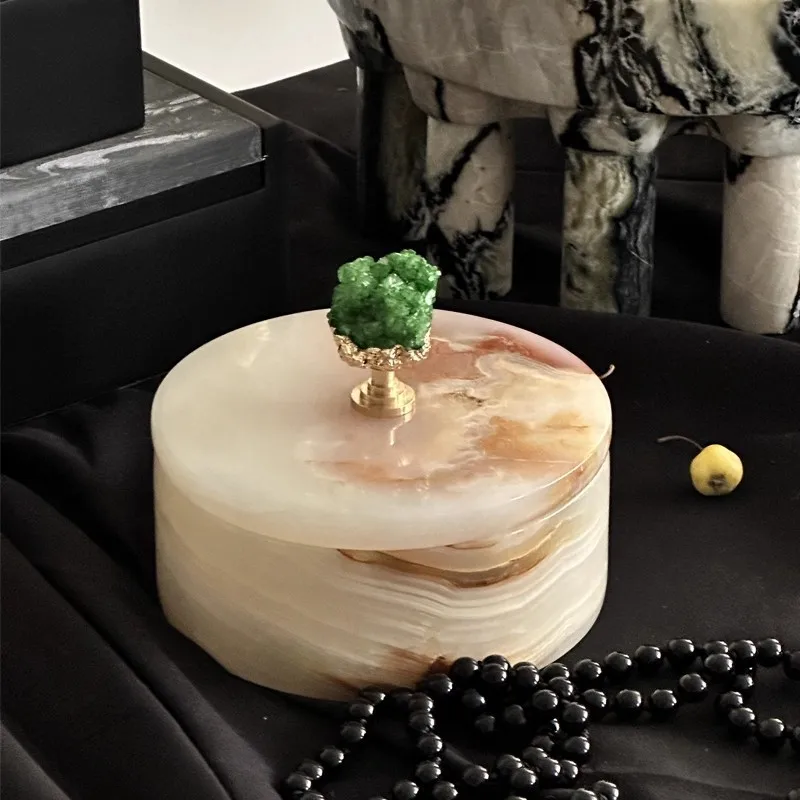 Simple Ring Jewelry Box Modern Art Jewellery Boxes Necklace Creativity Exquisite Storage Case Desktop Decoration Trinket Cases