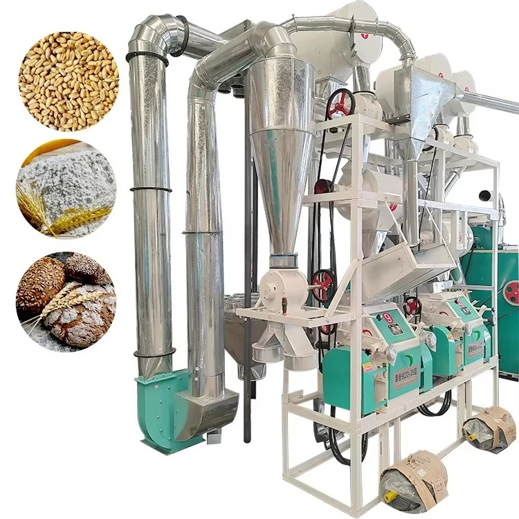 Small Wheat Flour Mill Plant Teff Flour Milling Machine Price